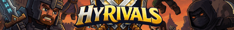 Hyrivals | DUELS | KITPVP Hytale Server Banner