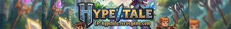 HYPE TALE Hytale Server Banner