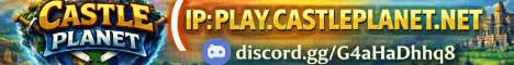 Castle Planet Hytale Server Banner