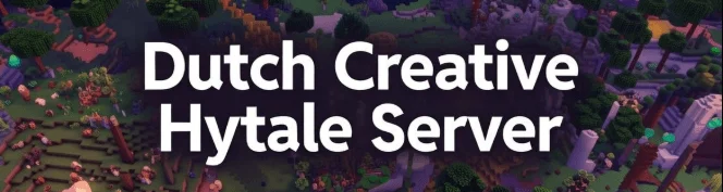 Dutch Creative Hytale Server Hytale Server Banner