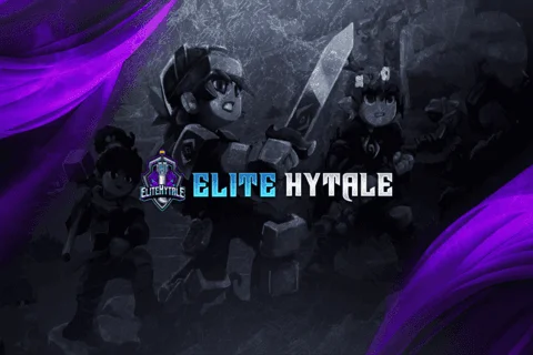 EliteHytale PVP No LAG Active Staff Hytale Server Banner