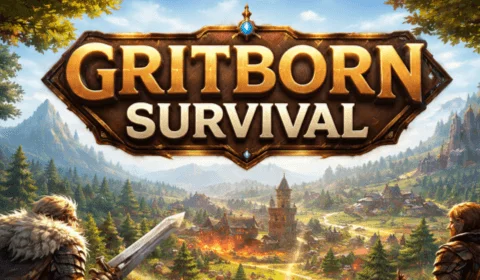 Gritborn Survival Hytale Server Banner