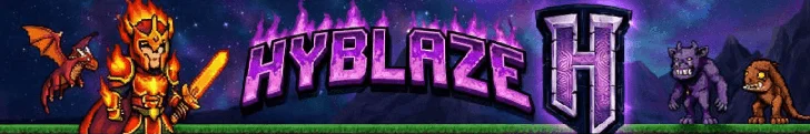 HyBlaze Hytale Server Banner