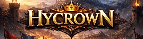 HyCrown Hytale Server Banner