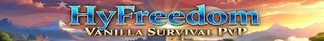 HyFreedom Hytale Server Banner