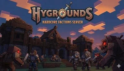 HyGrounds Hytale Server Banner