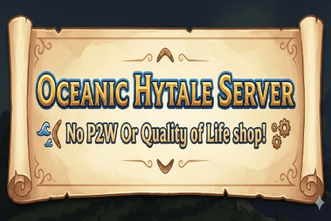 Hystralia Hytale Server Banner
