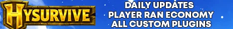HySurvive [DAILY UPDATES] Hytale Server Banner