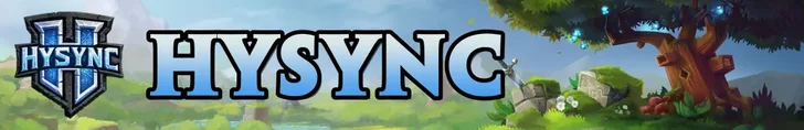 HYSYNC Hytale Server Banner