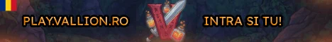 PLAY.VALLION.RO Hytale Server Banner