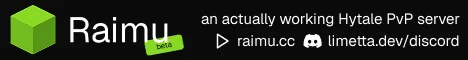 Raimu Hytale Server Banner